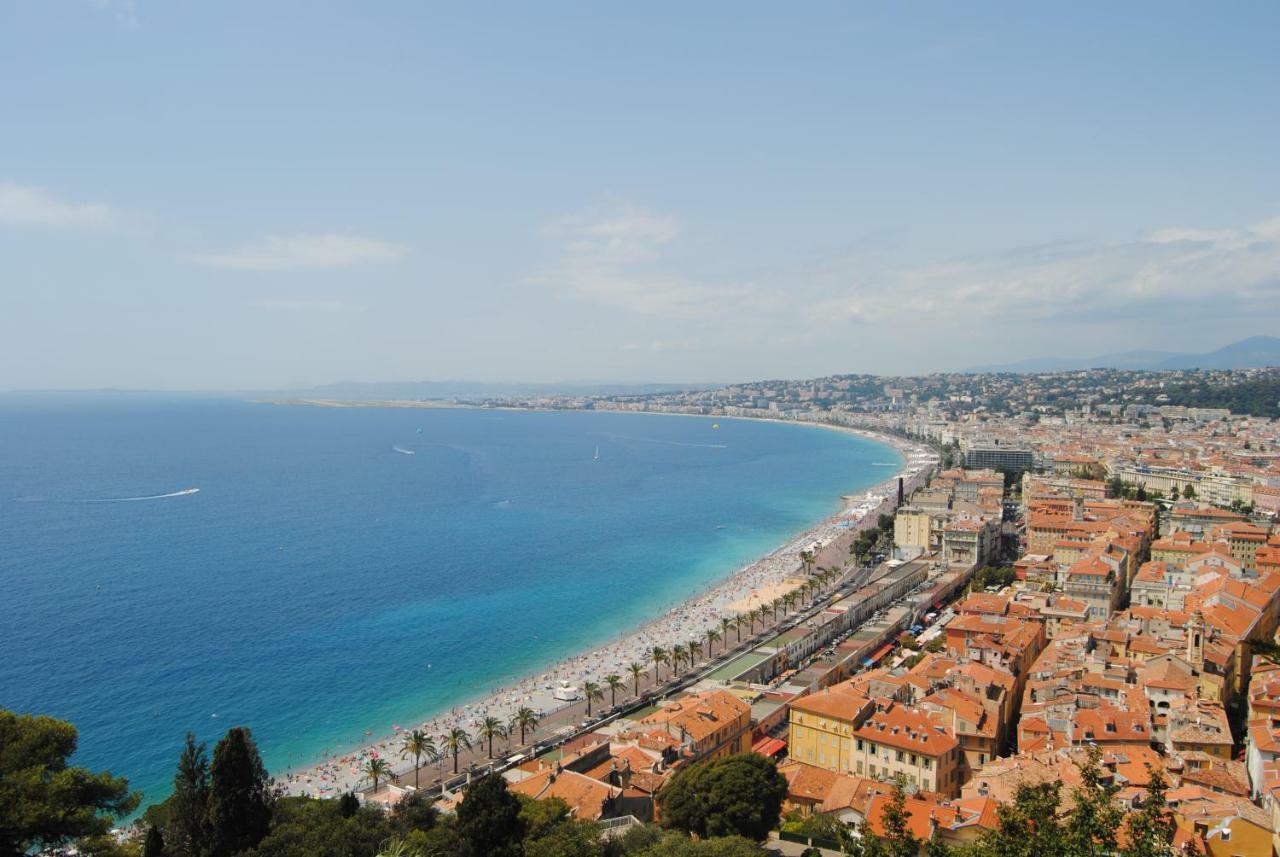 Les Palmiers A 700M De La Mer Nicea Zewnętrze zdjęcie